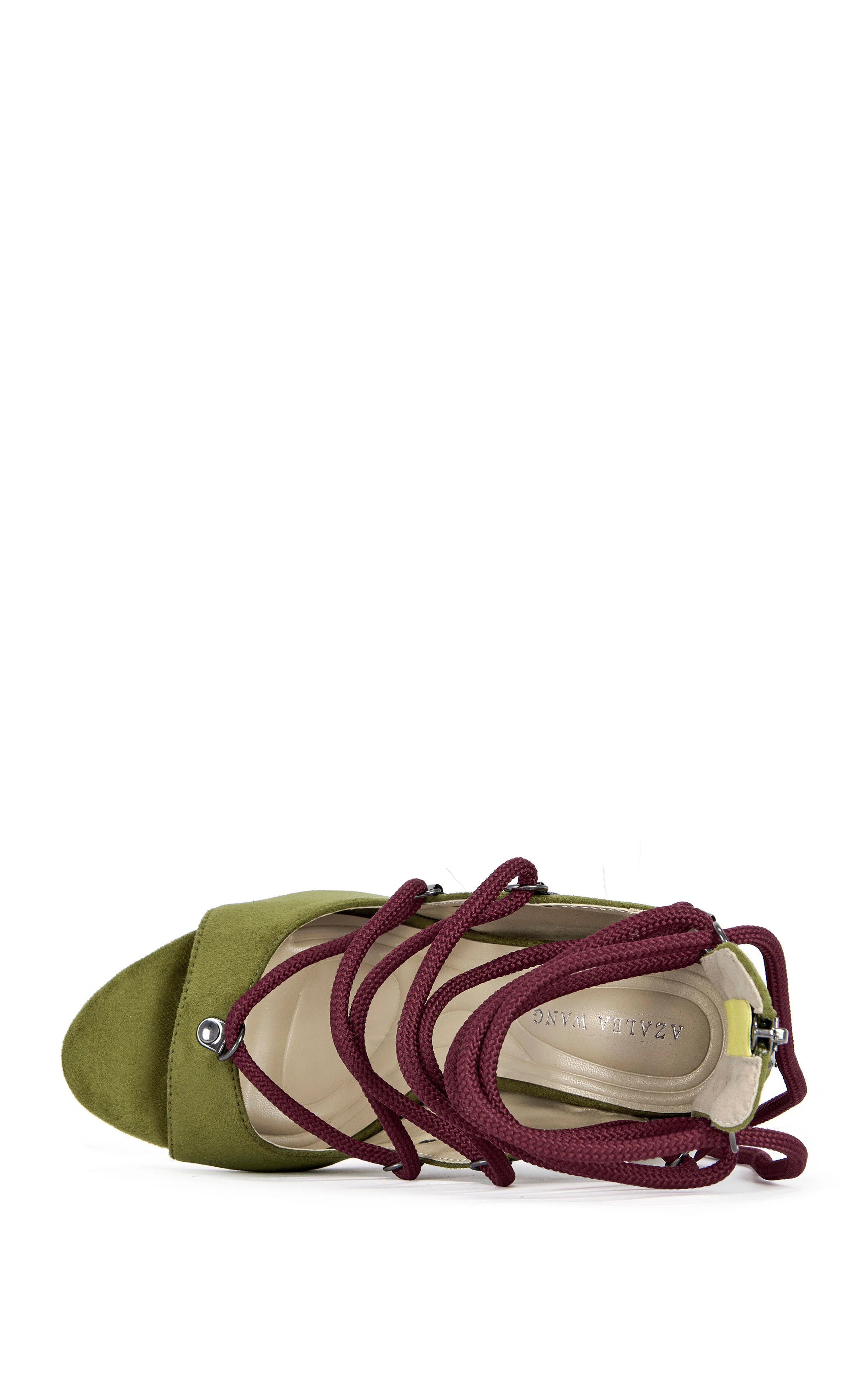 ANITA-OLIVEMULTI STILETTO SANDAL - Image 4