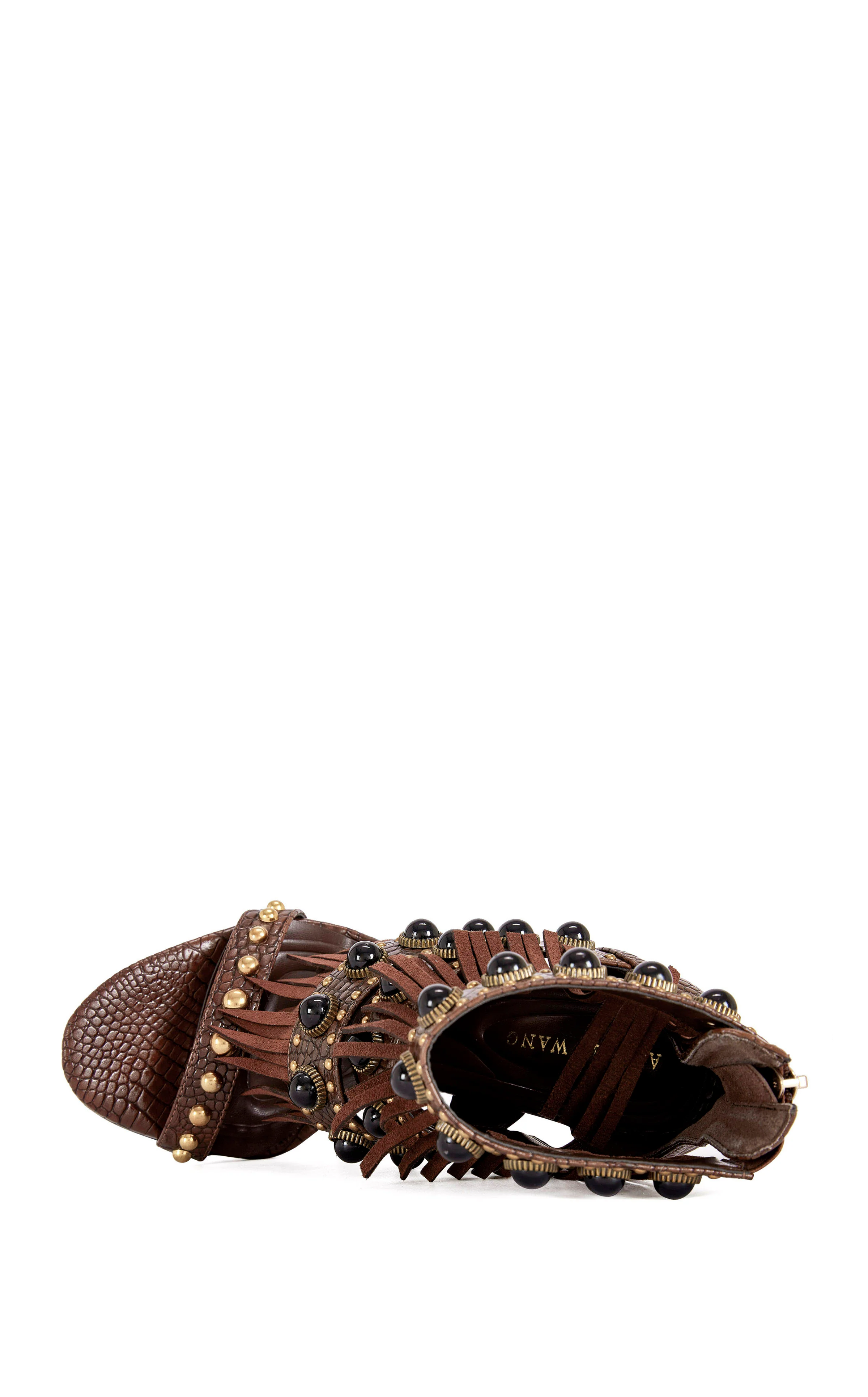 ANTOINE-CHOCOLATE STILETTO SANDAL - Image 4
