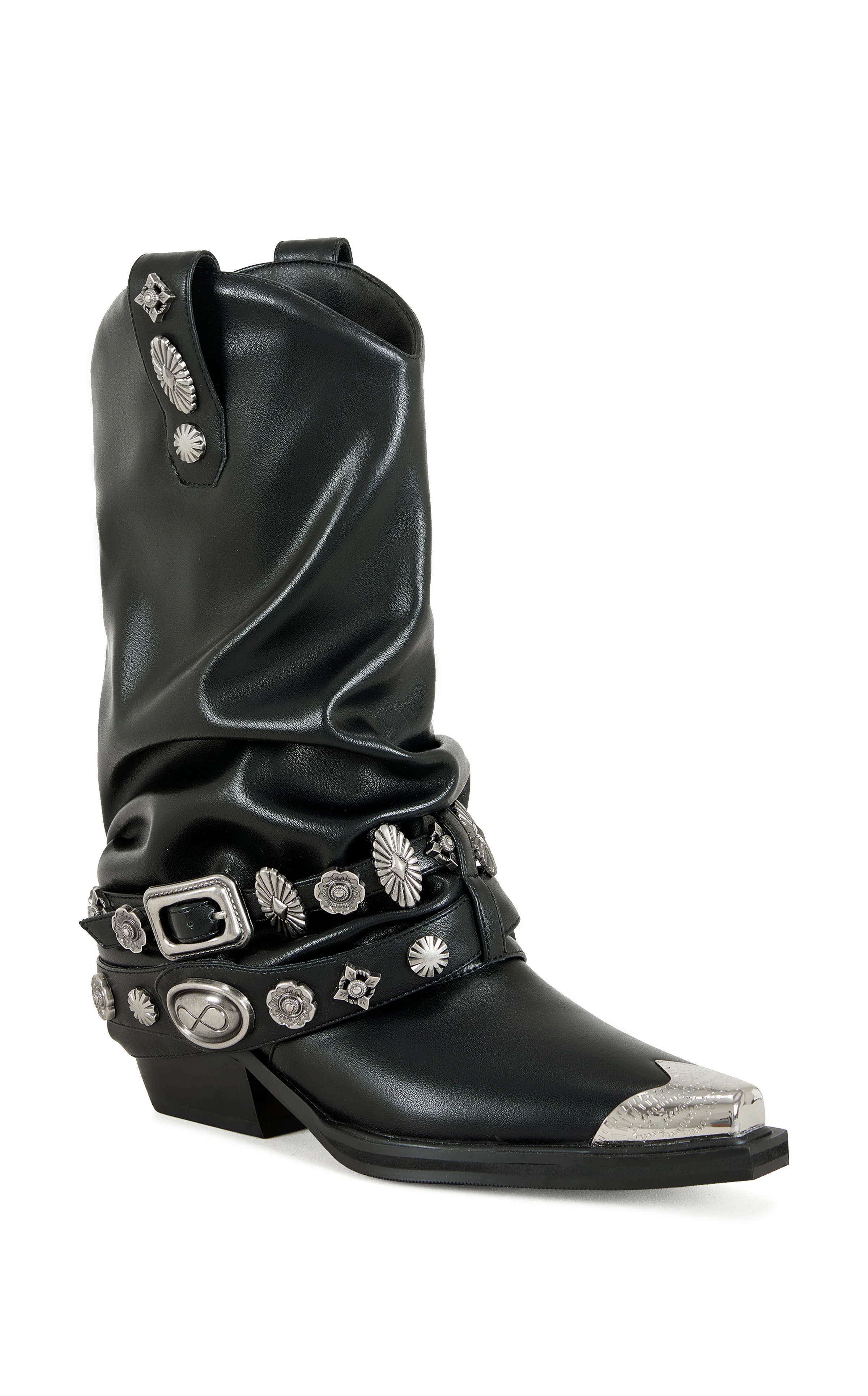 ASHRAF-BLACK WESTERN BOOTIE - Image 2
