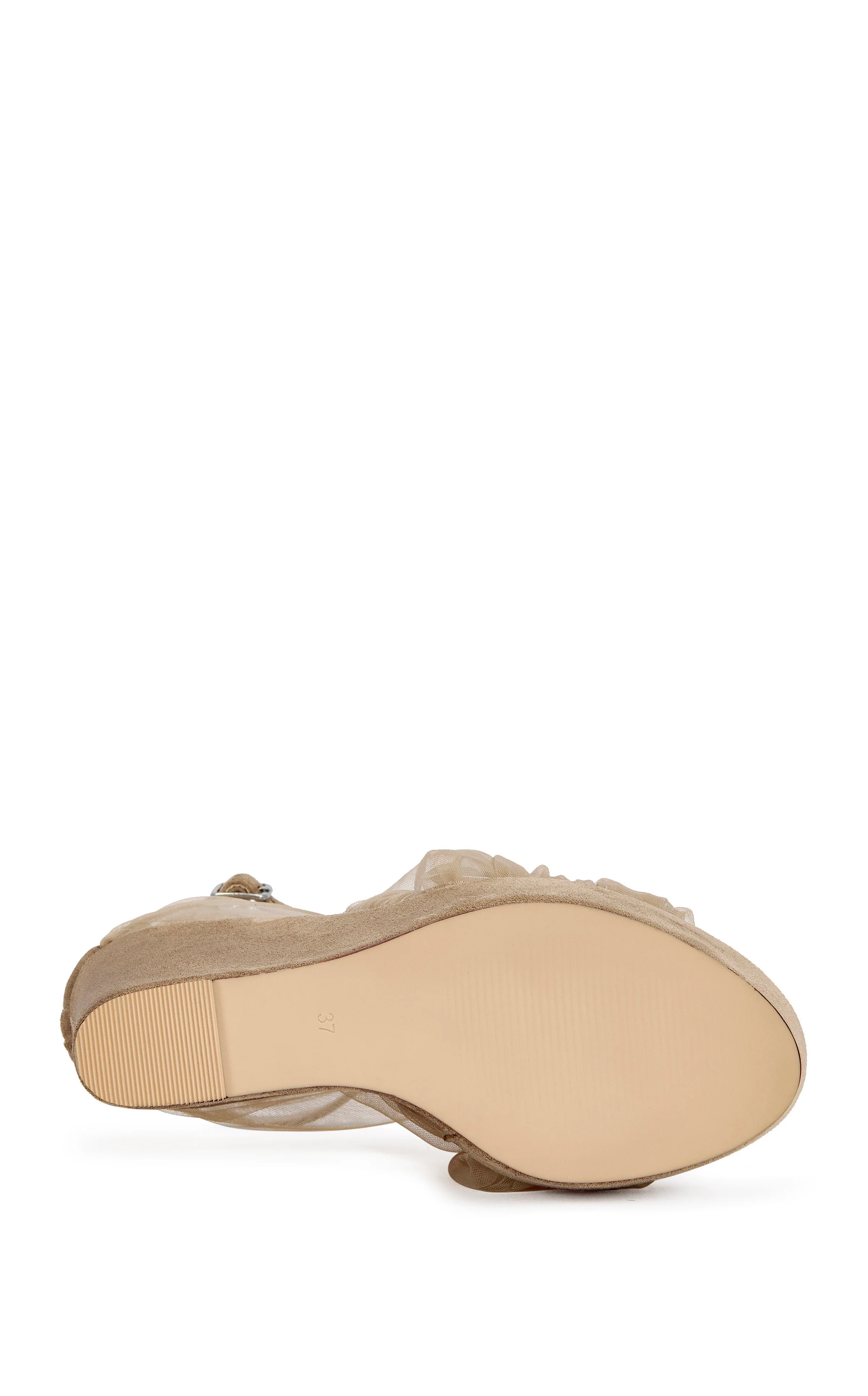 BALLERINE-NUDE WEDGE SANDAL - Image 5