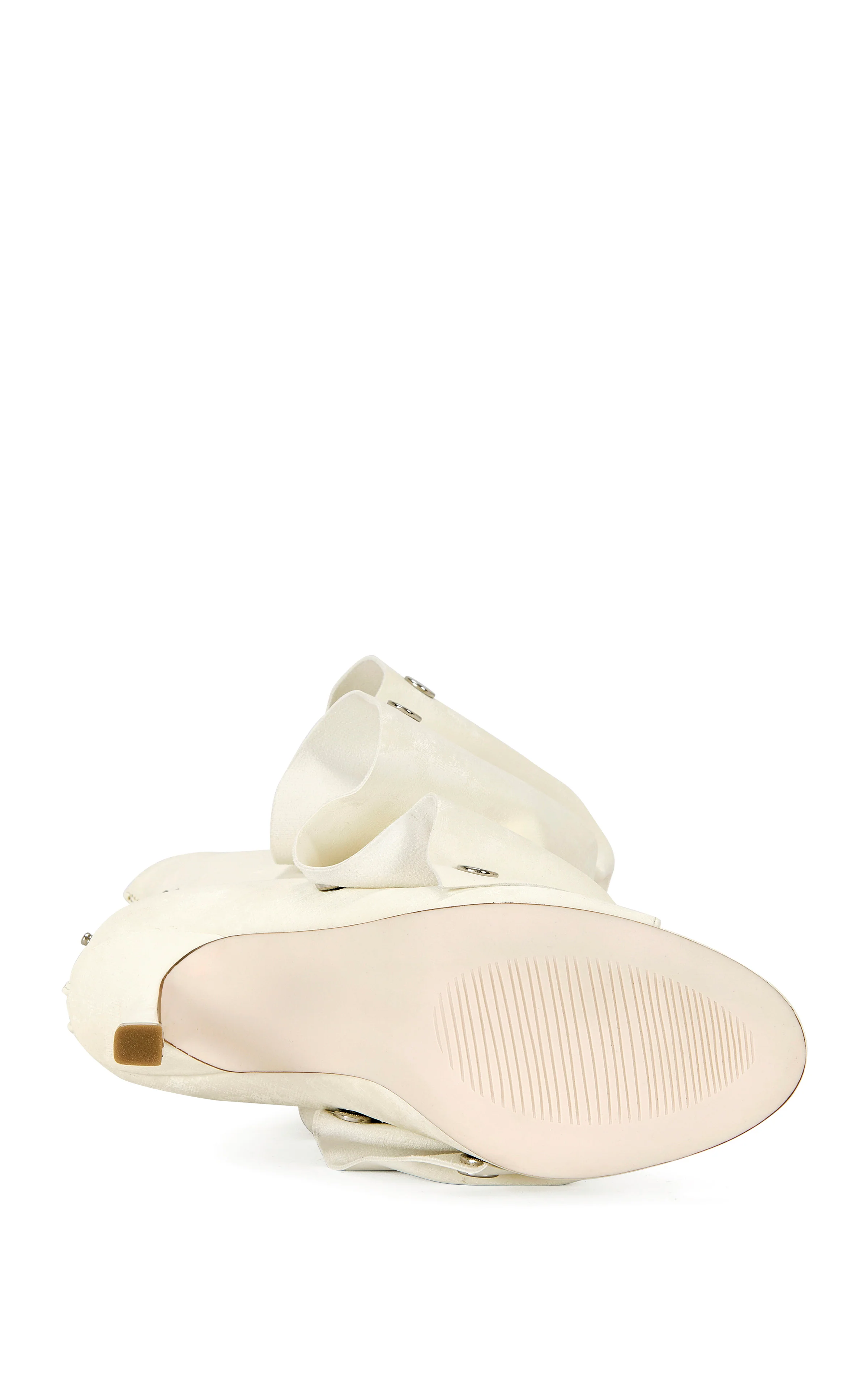 BIRDSONG-BONE PEEP TOE STILETTO BOOTIE - Image 5