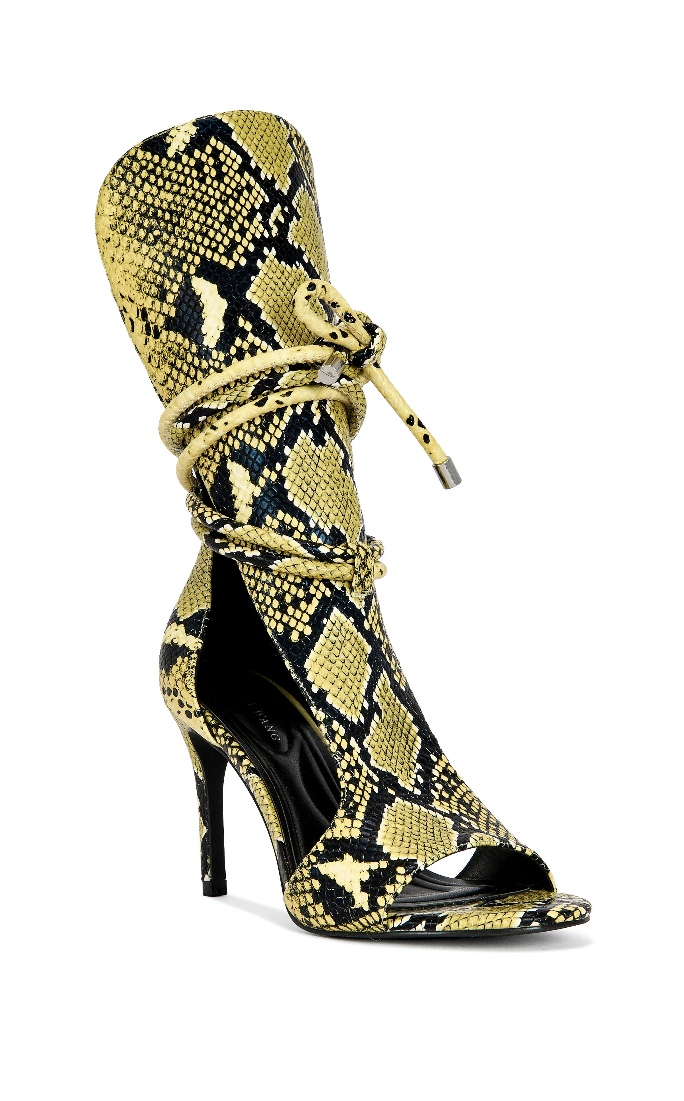 BOCKER-YELLOWSNAKE STILETTO SANDAL - Image 2