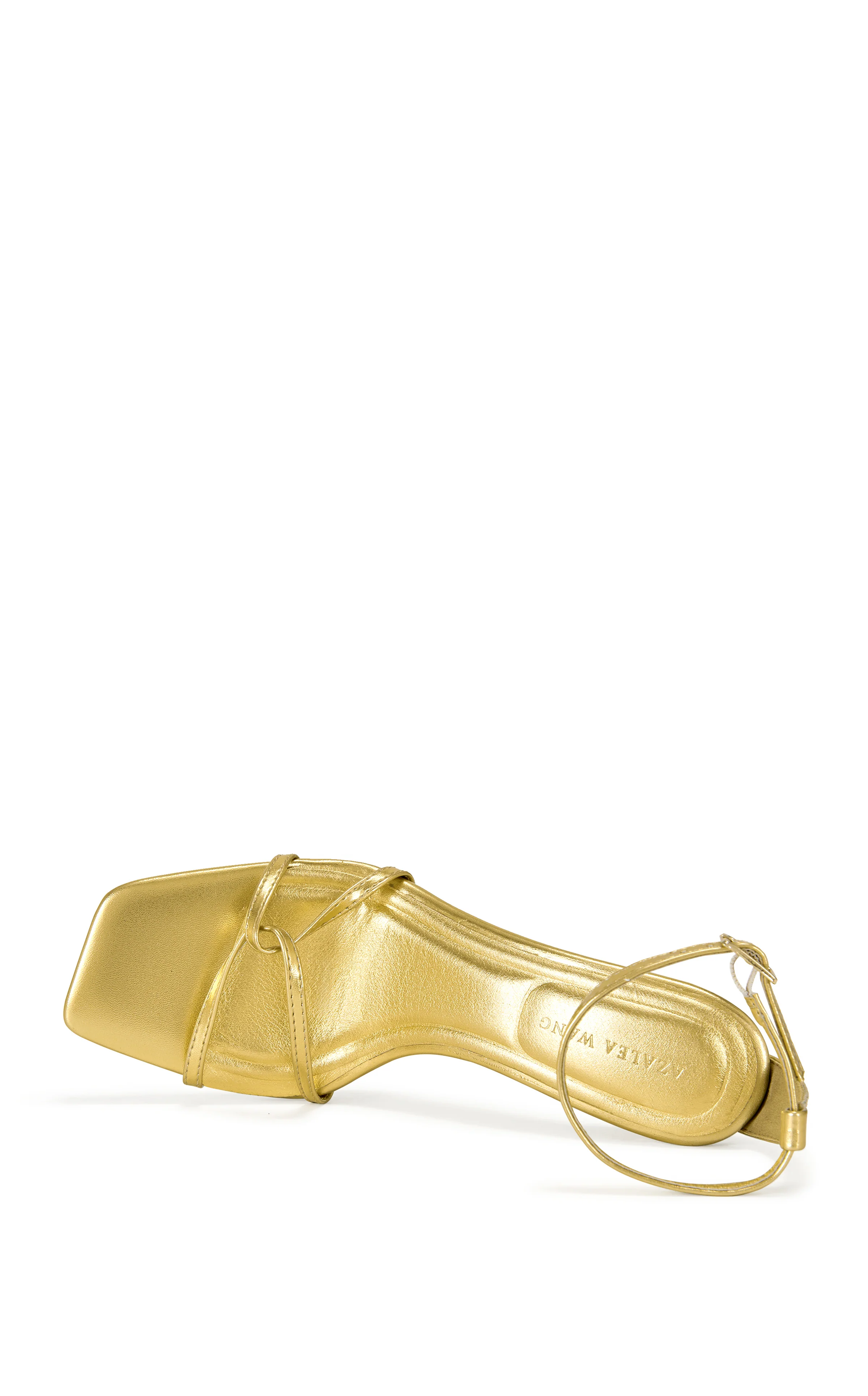 CALSITE-GOLD STILETTO SANDAL - Image 5