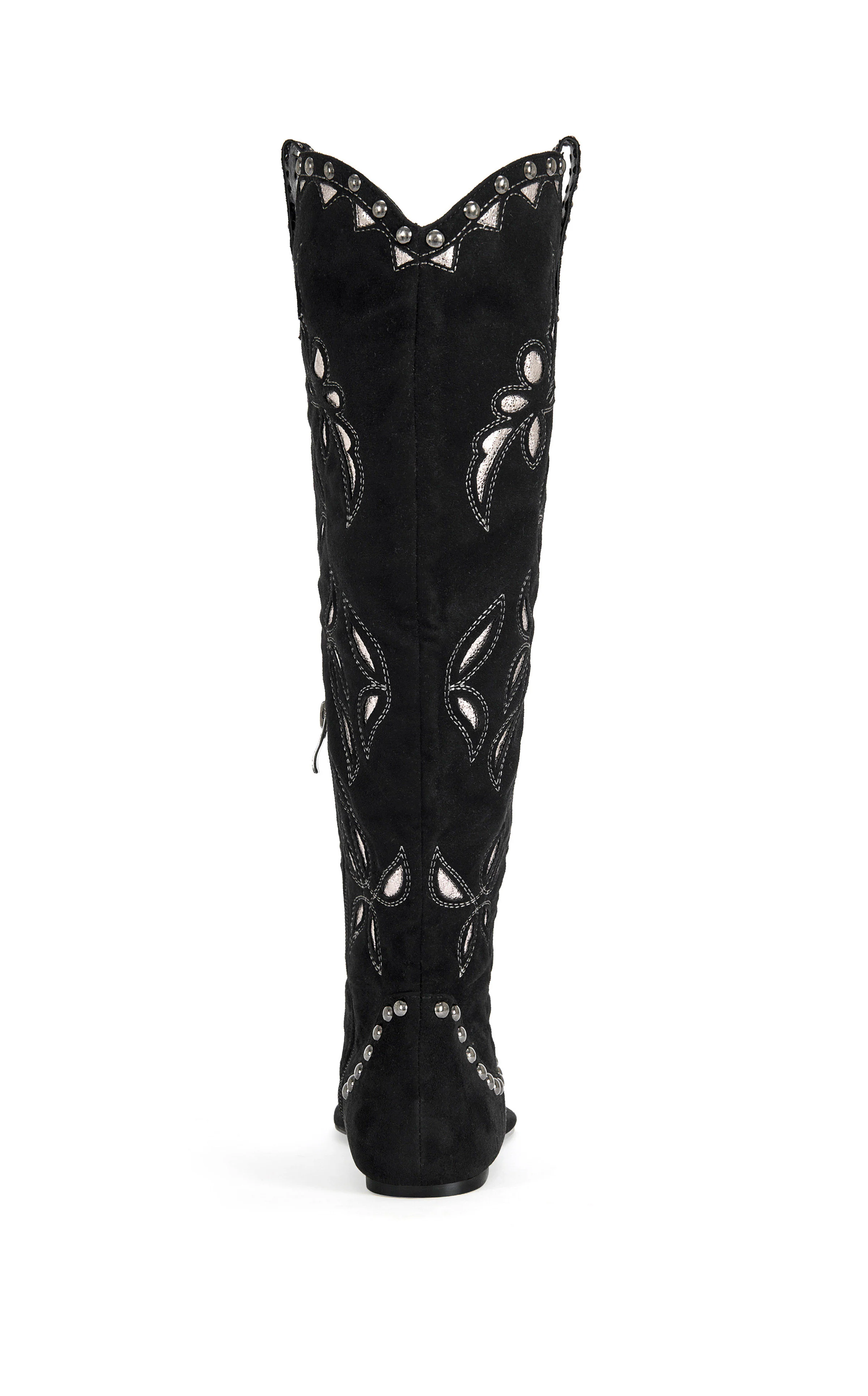 CHANDANA-BLACK WESTERN GLADIATOR FLAT SANDAL - Image 4