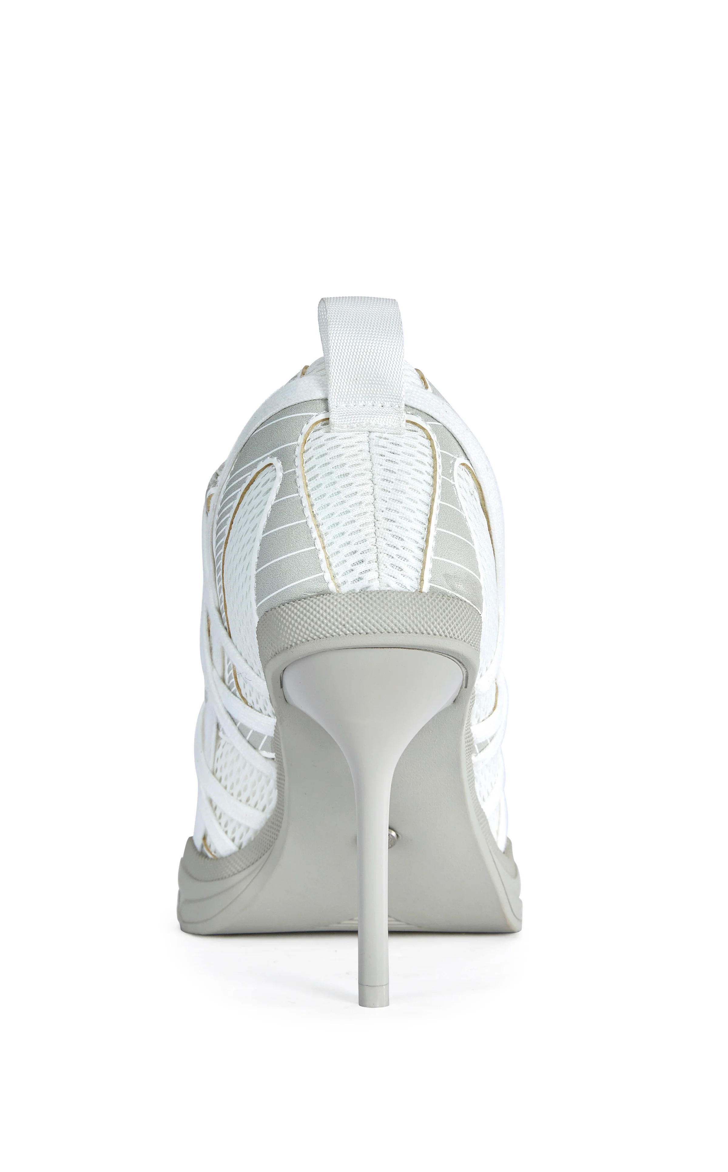 CROSSWALK-LTGREY SPORTY POINT-TOE STILETTO PUMP - Image 4