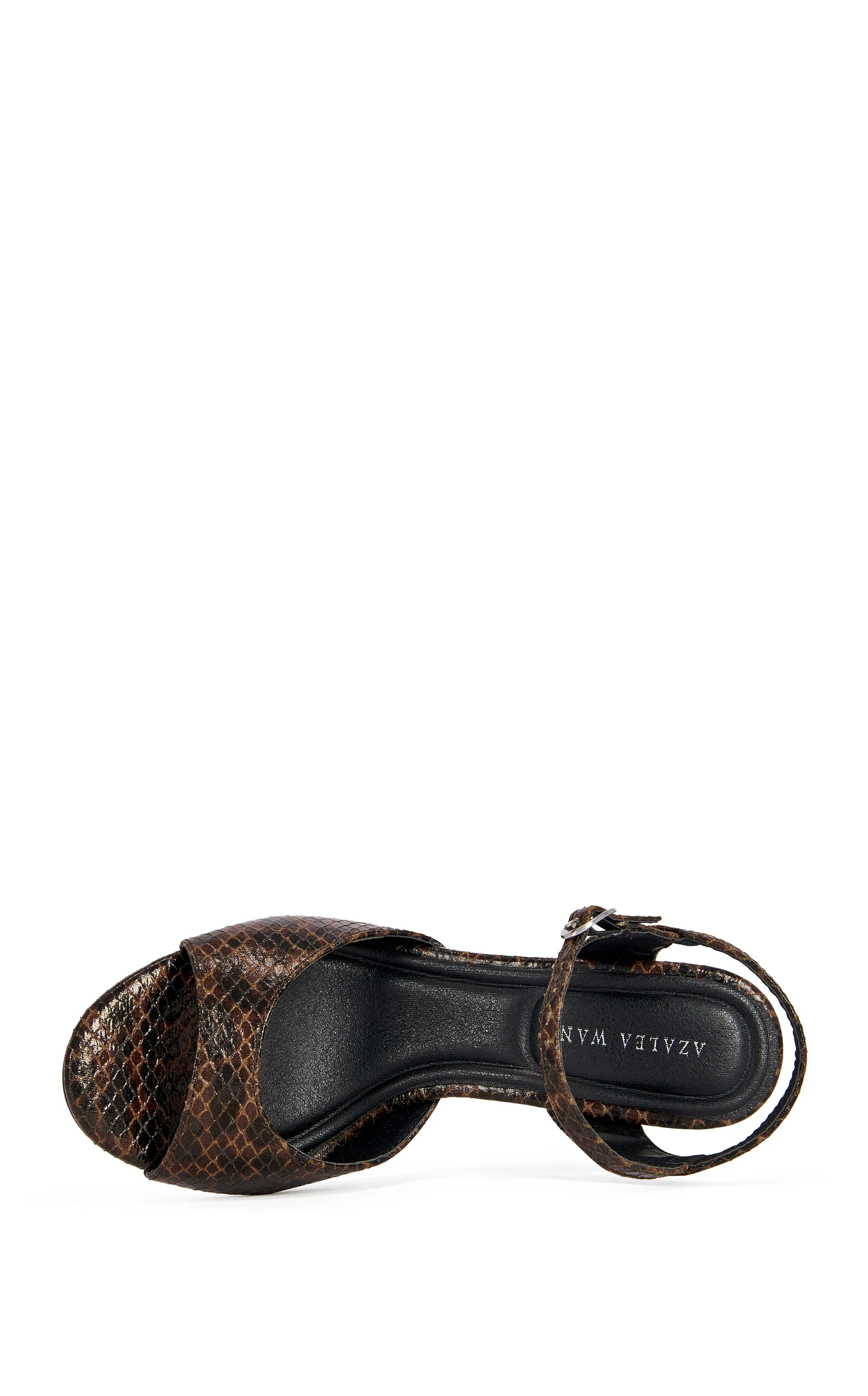 DELLA-BROWNSNAKE BLOCK SANDAL - Image 4