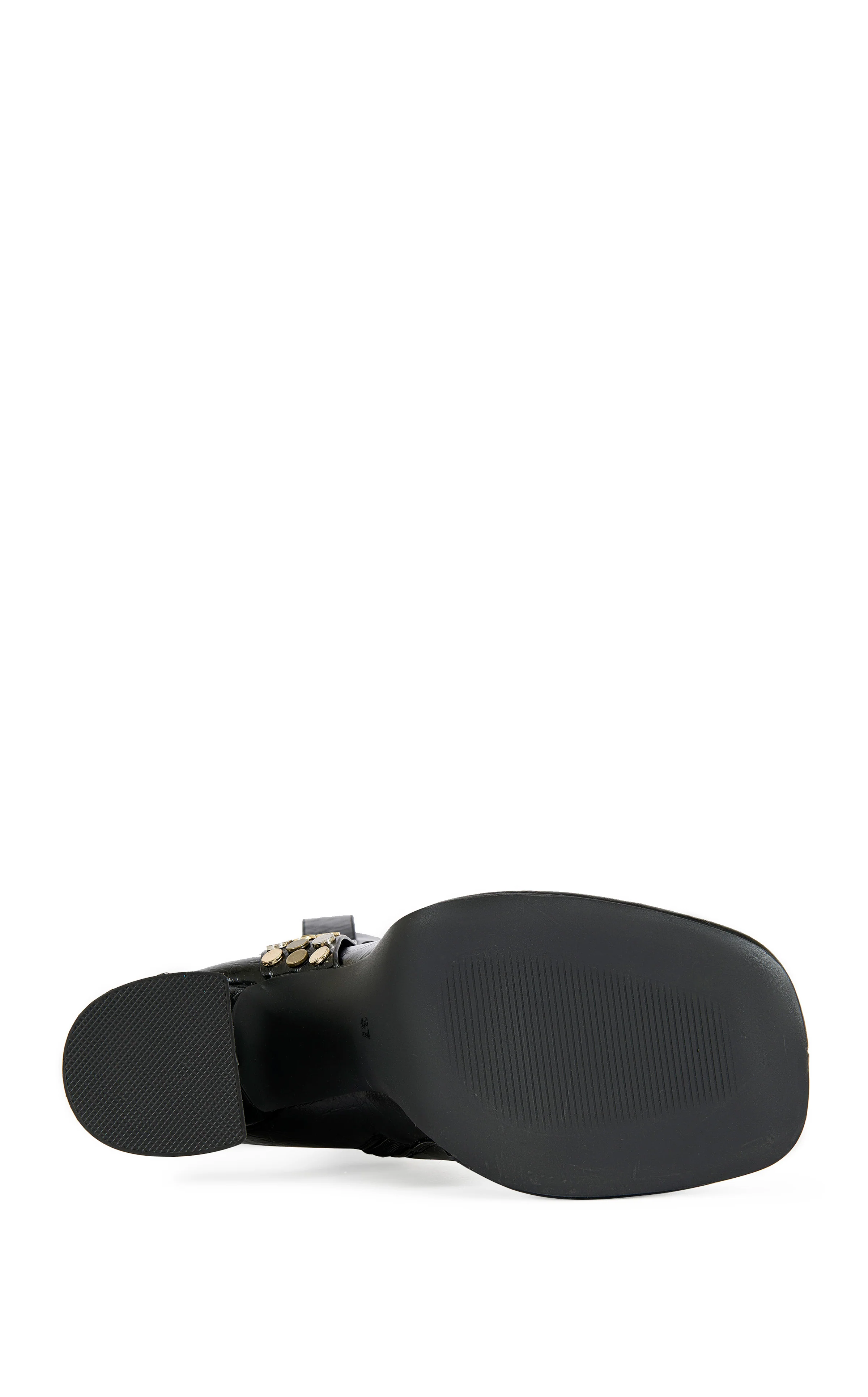 DYZMA-BLACK PLATFORM BOOTIE - Image 6