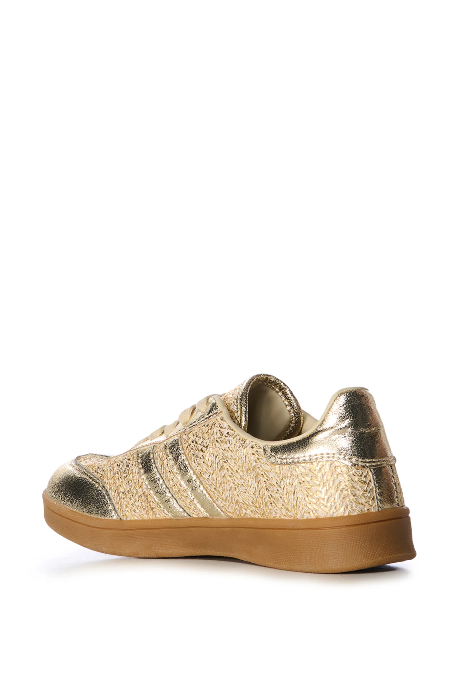 ELDER-GOLD FLAT SNEAKER - Image 3