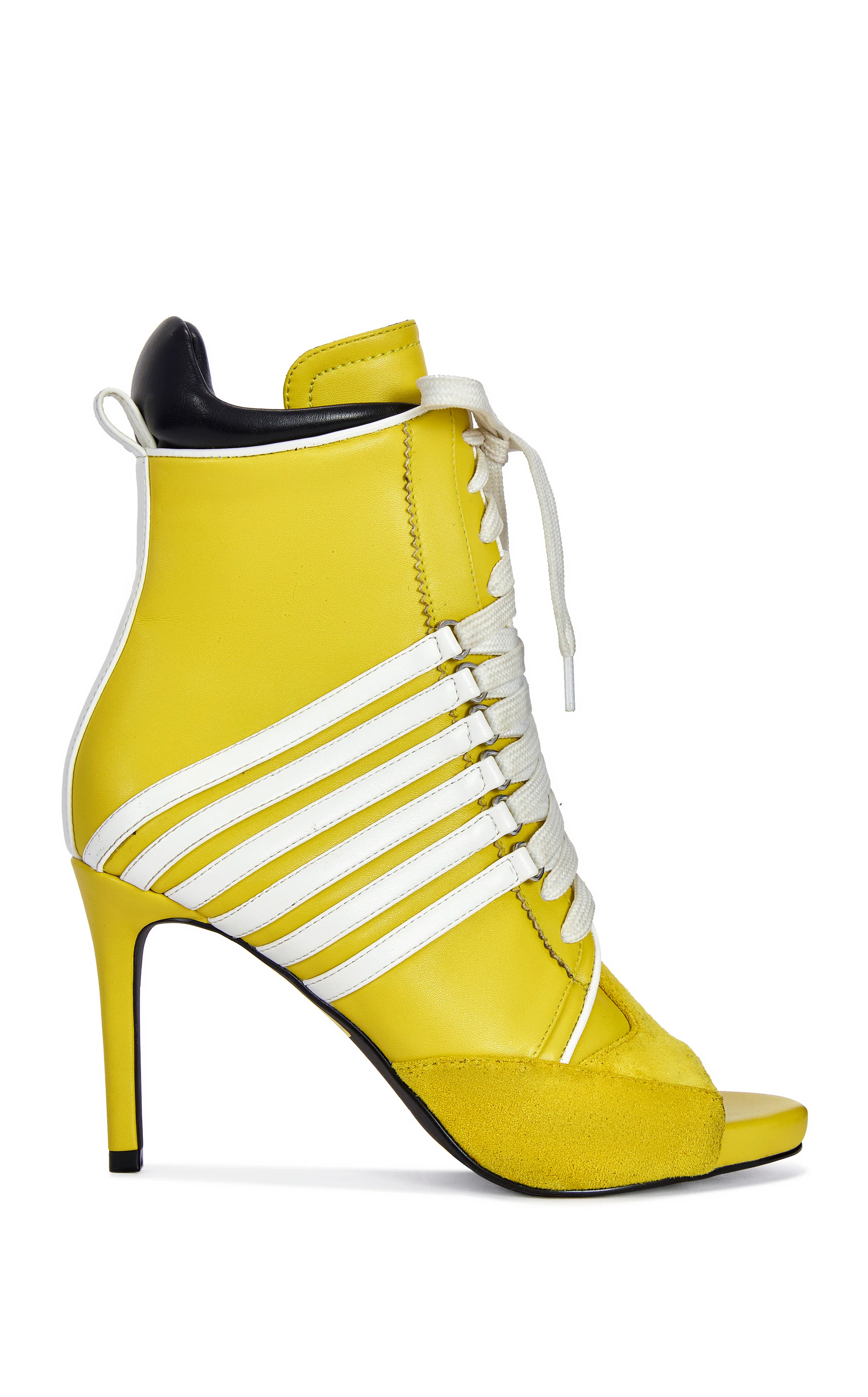 ELEVEN-MUSTARD SPORTY STILETTO BOOTIE - Image 2