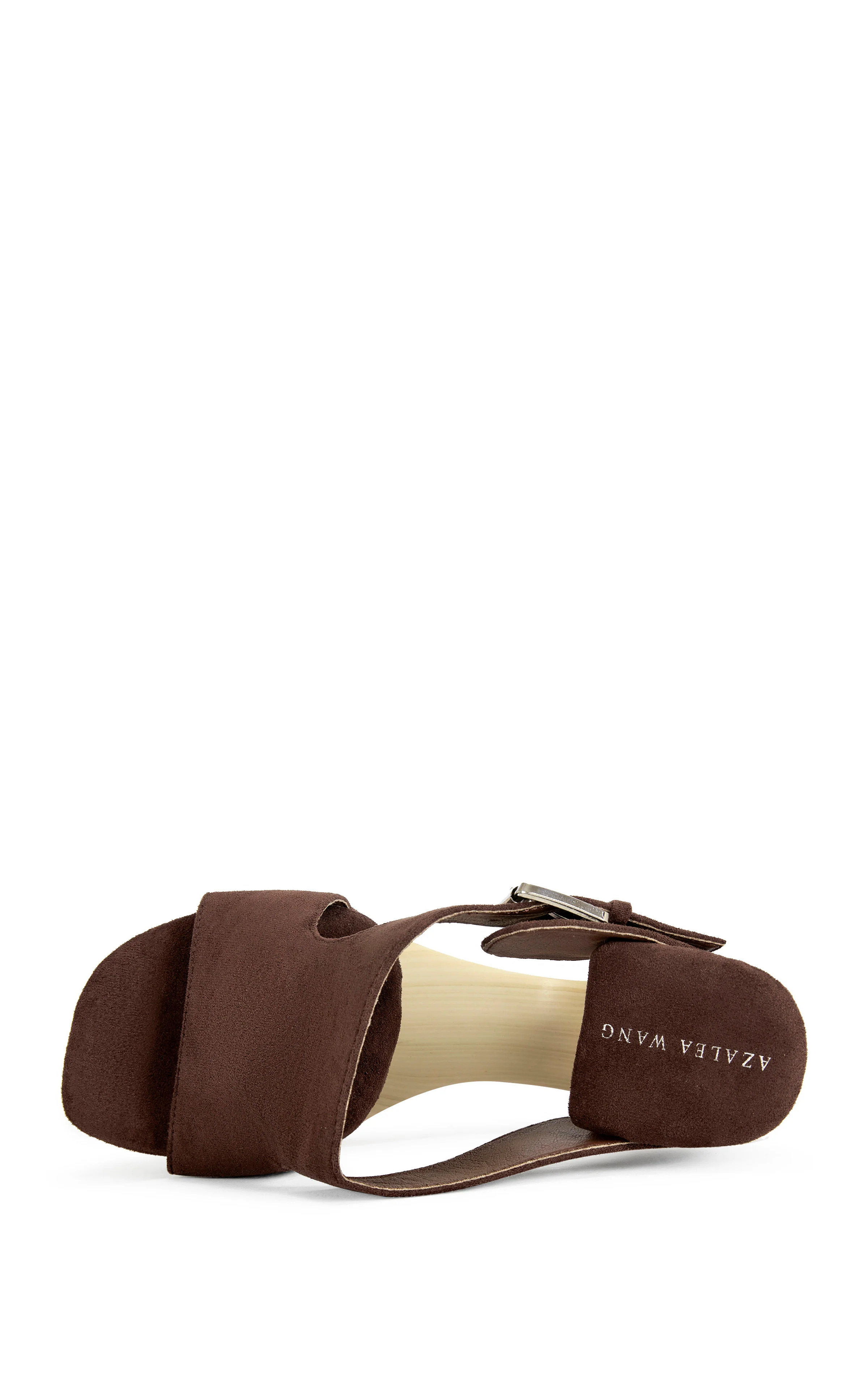 ELGEDI-CHOCOLATE WEDGE SANDAL - Image 4