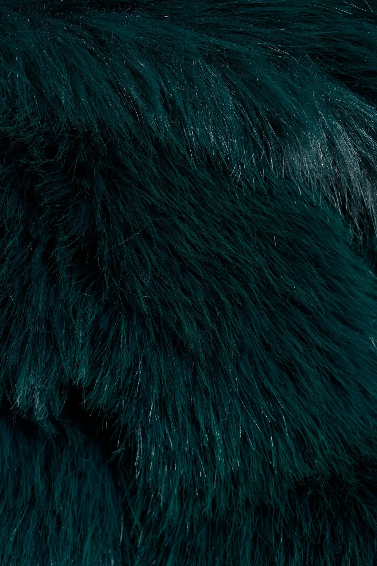 JOLENE-EMERALD HOODED FAUX FUR JACKET - Image 7