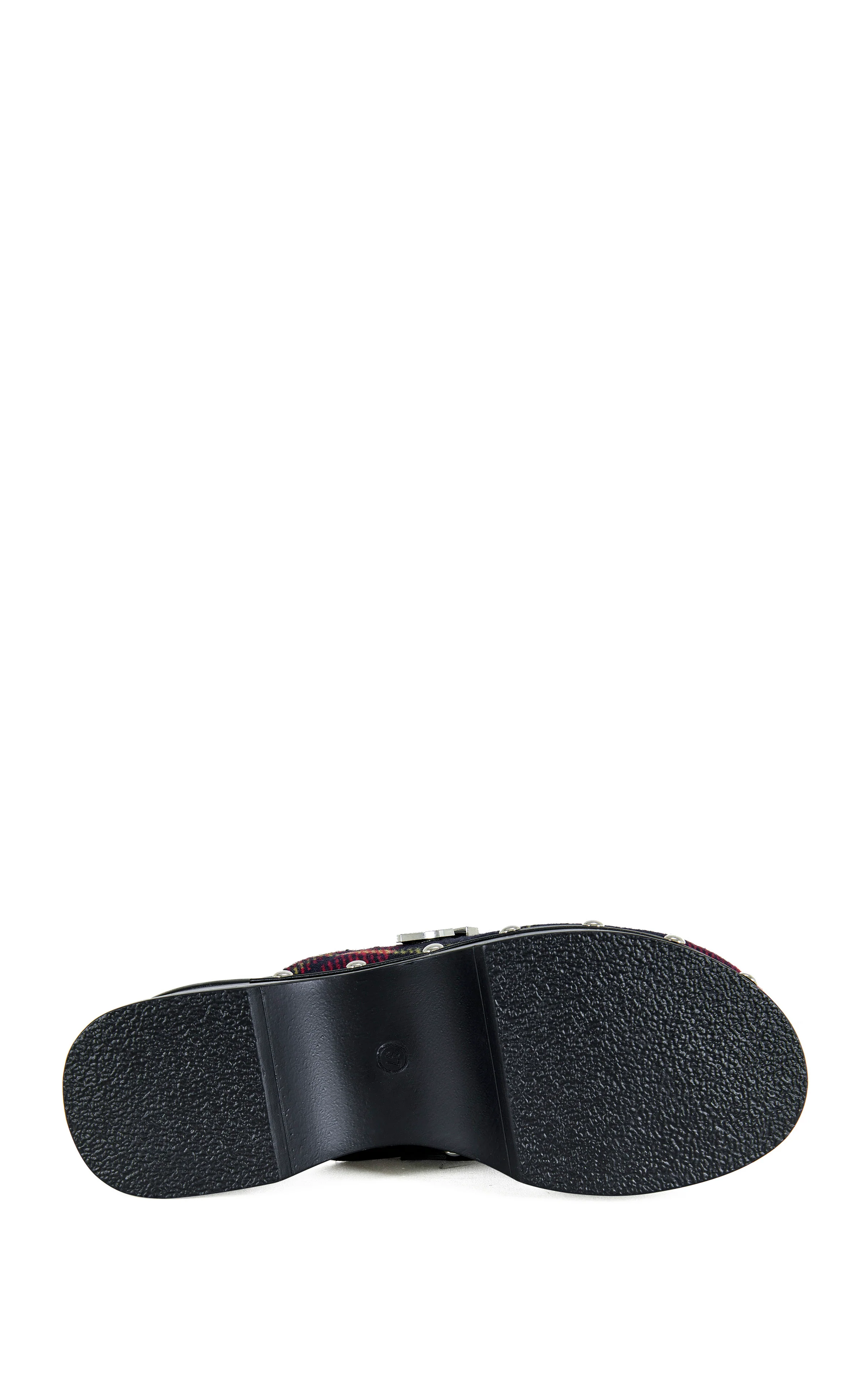 LATIFAH-RED FLATFORM CLOG - Image 5