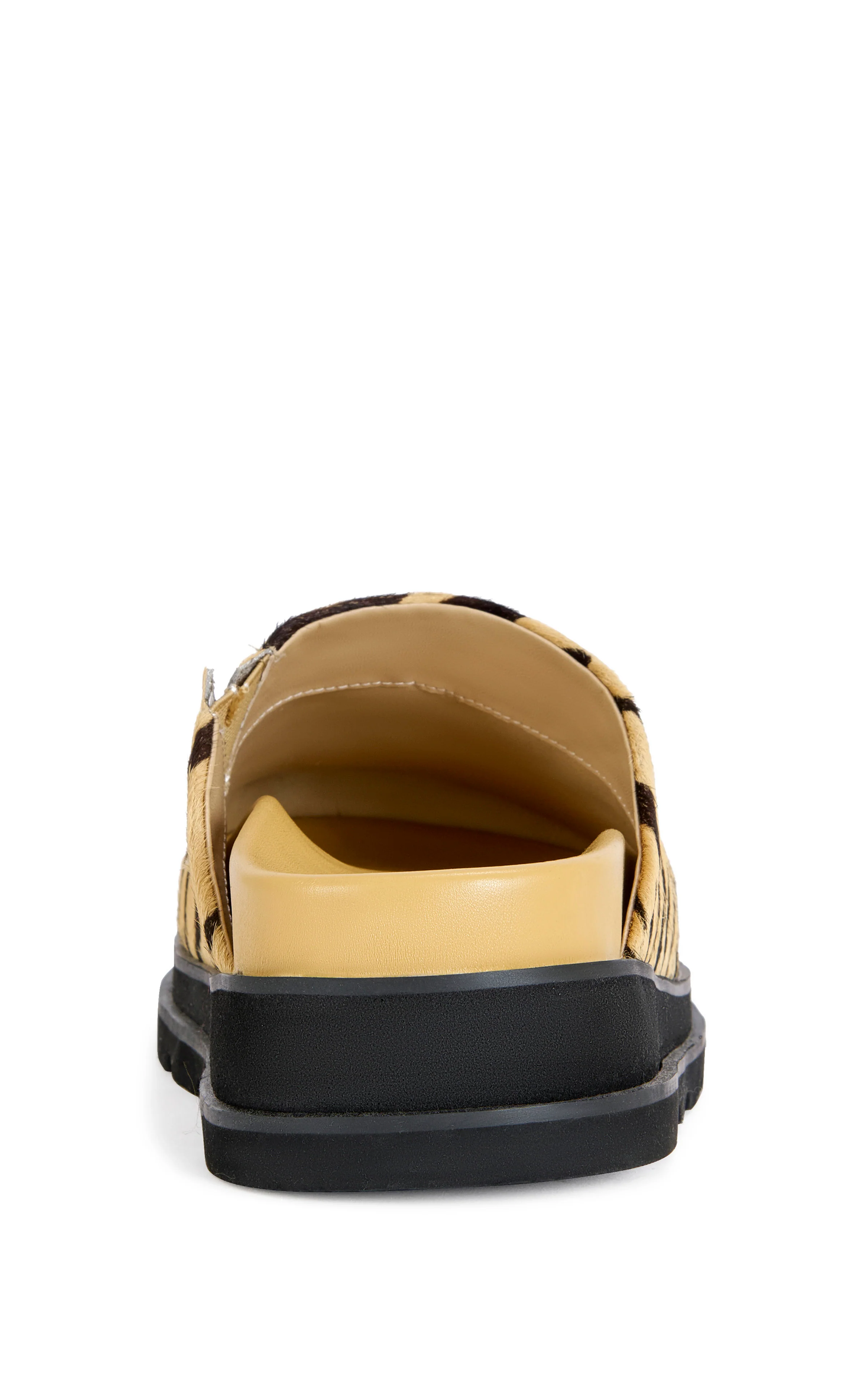 SARINDA-TIGER CALF HAIR FLATFORM MULE - Image 3