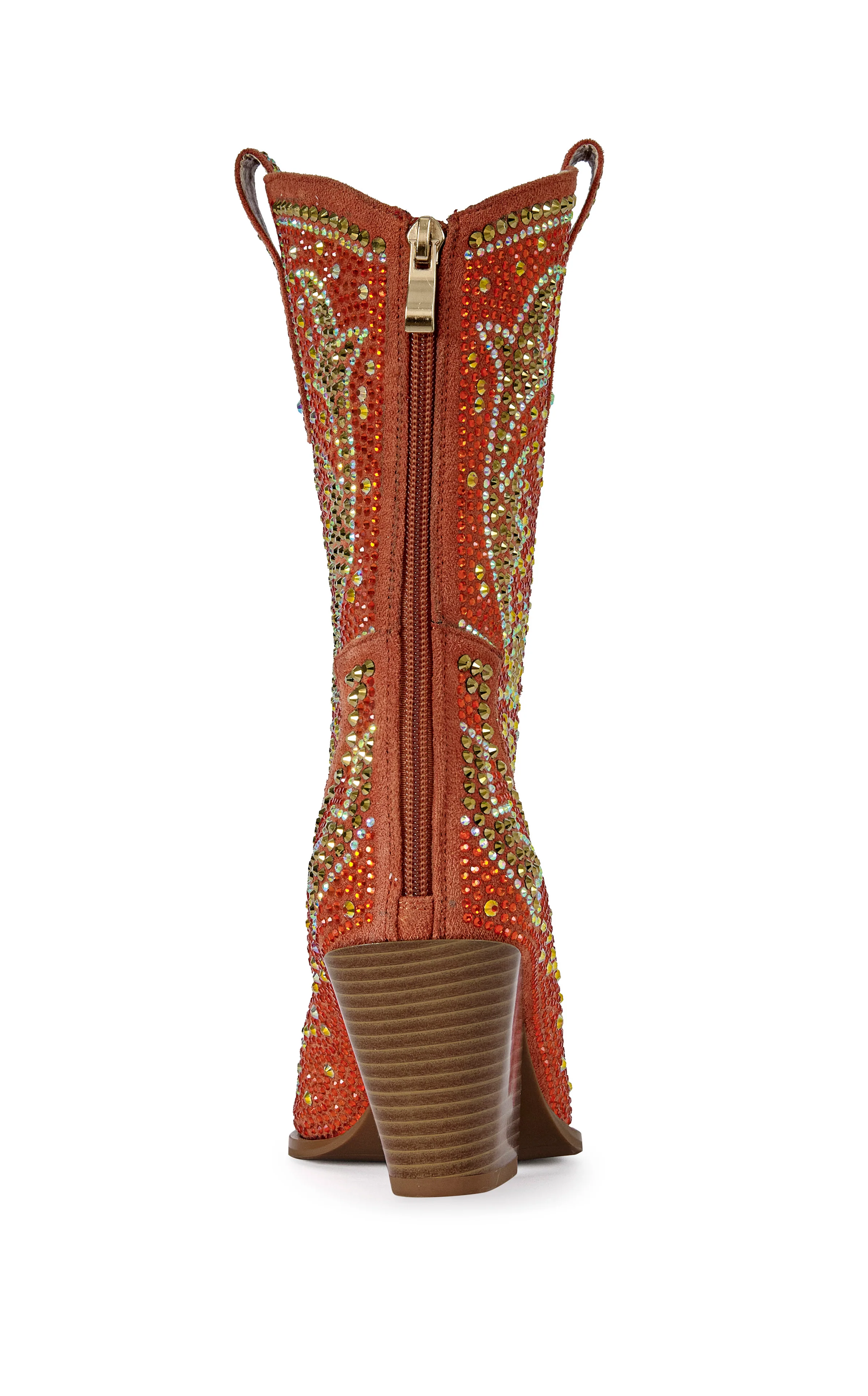 SCOTT-ORANGEMULTI WESTERN BOOTIE - Image 4