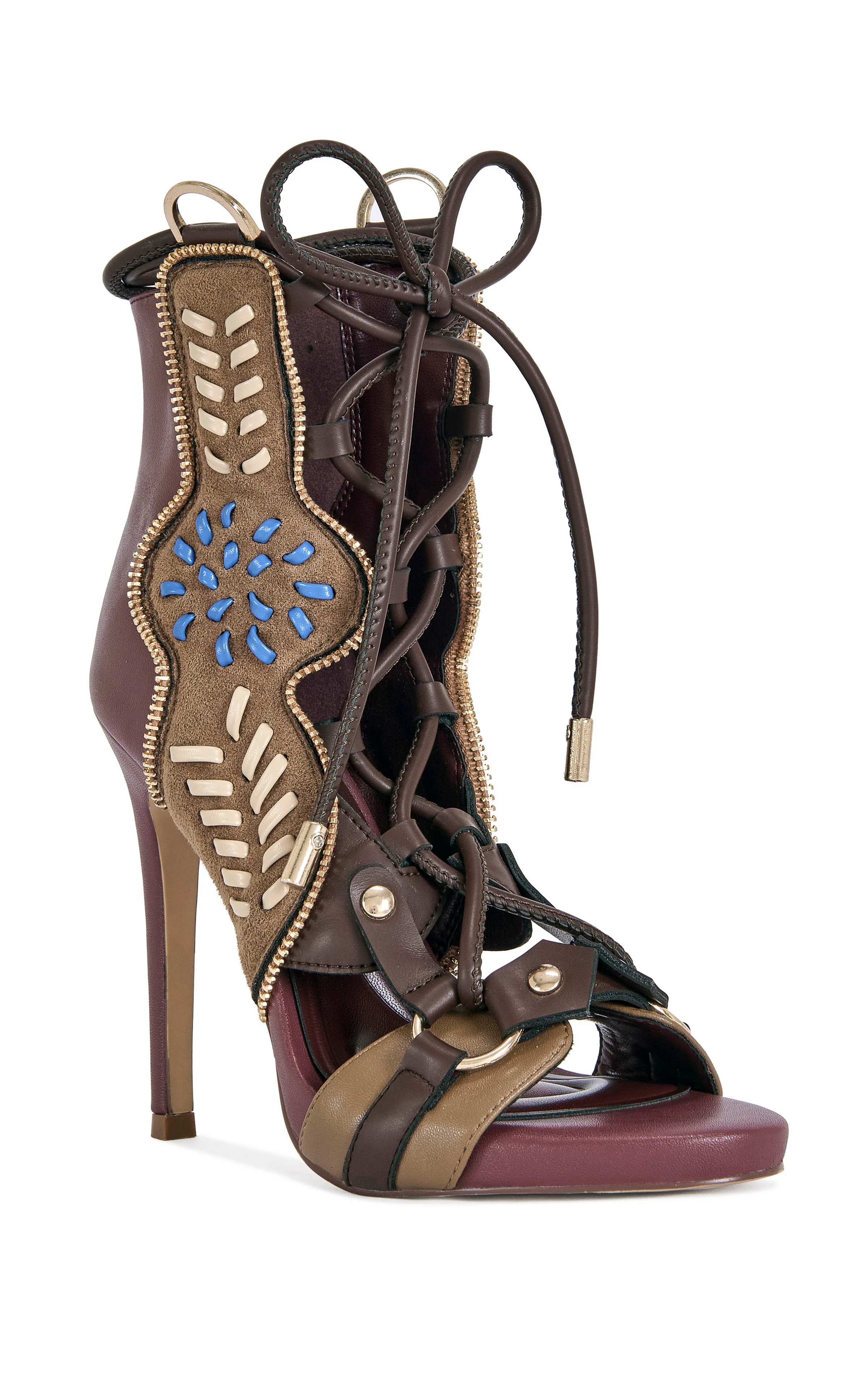 SHAINIA-PLUMMULTI GLADIATOR SANDAL BOOTIE - Image 2