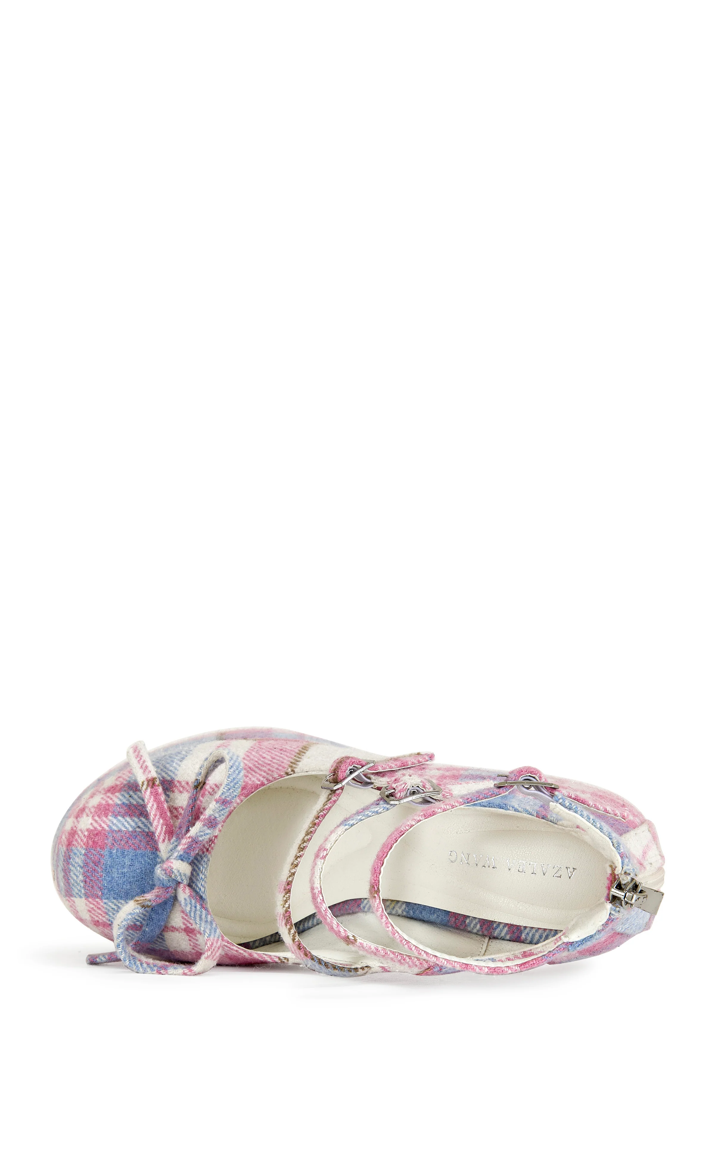SPROUT-PINKPLAID PLATFORM PUMP - Image 4