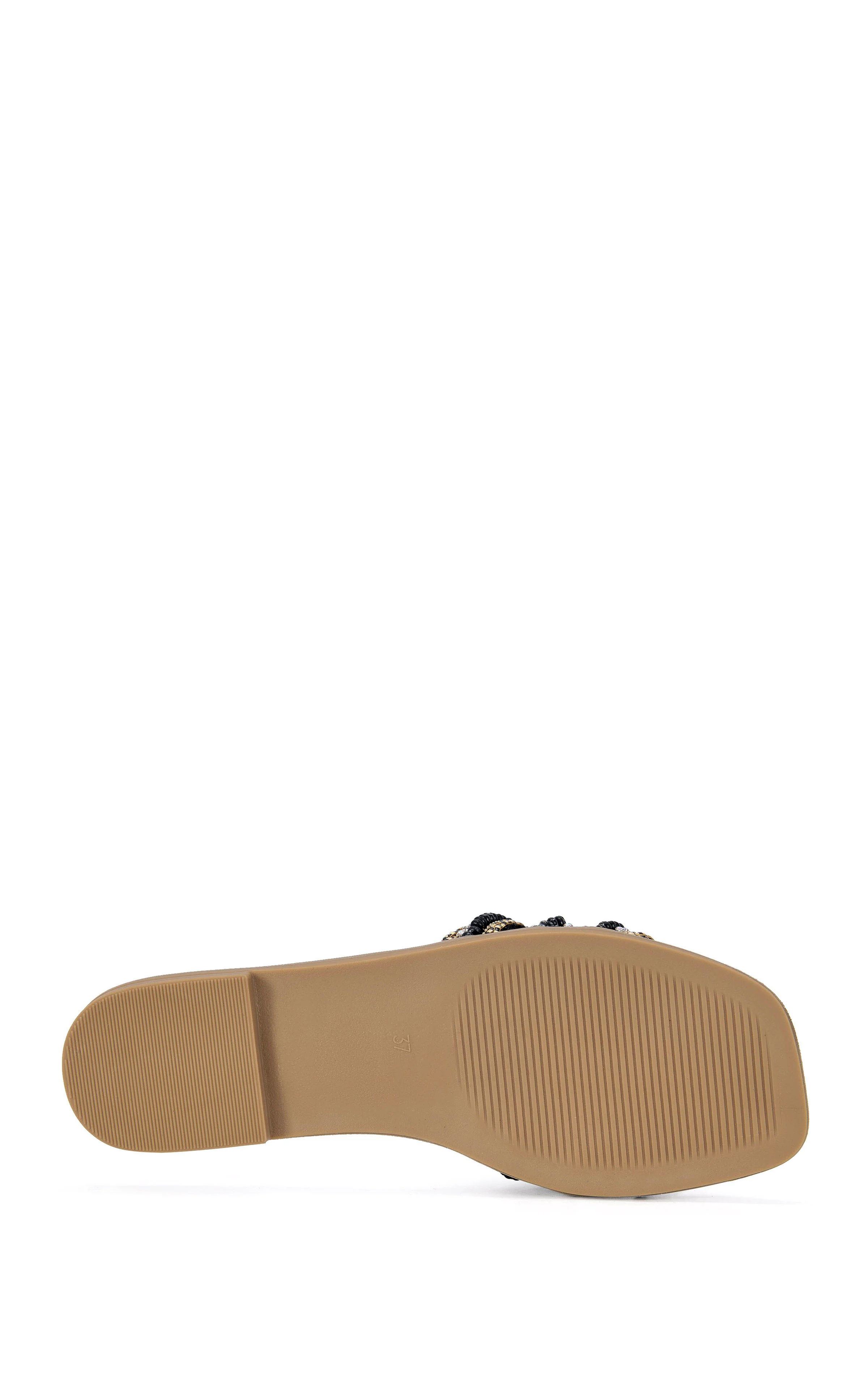 WEN-BLACK FLAT SANDAL - Image 5