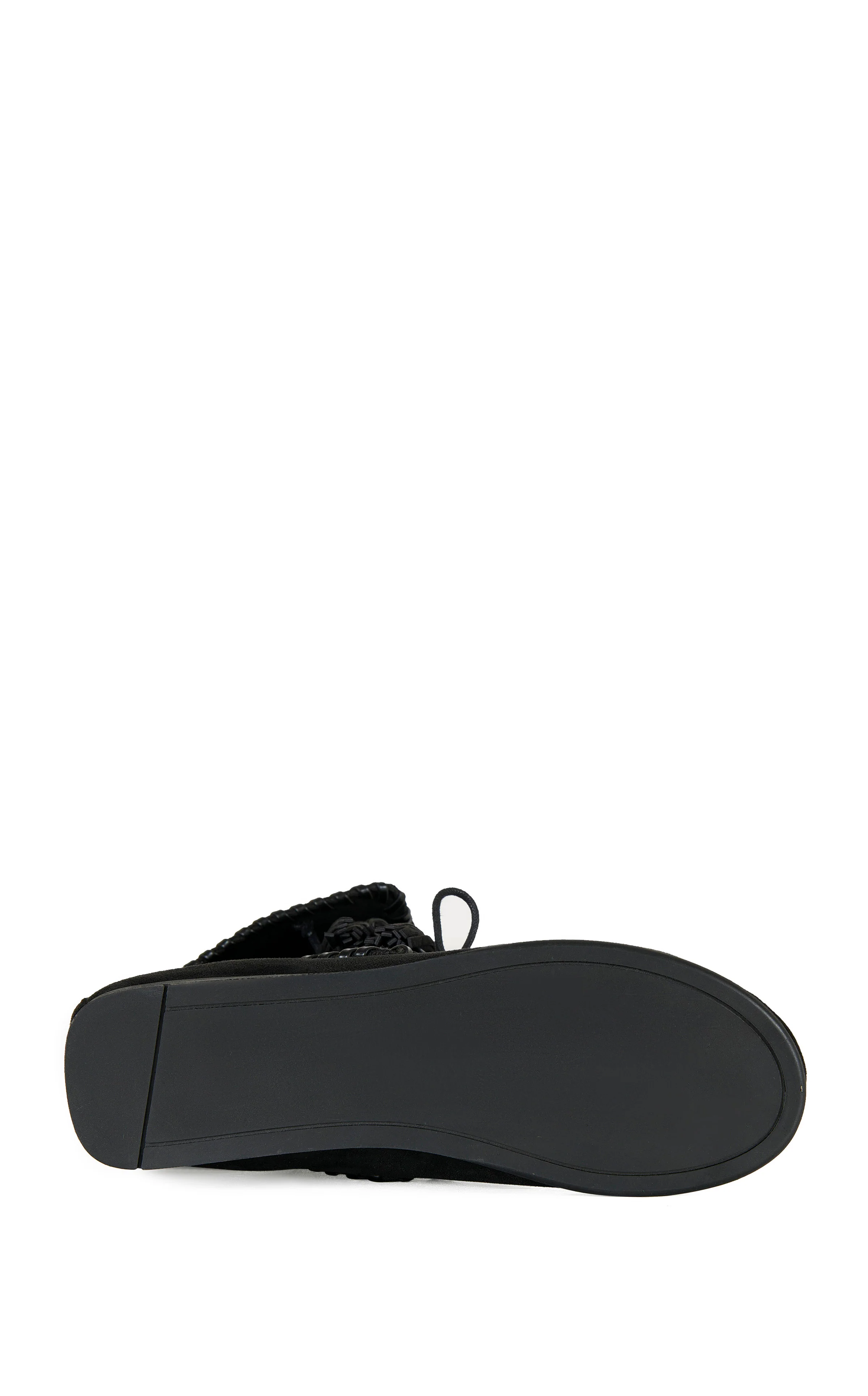 WERET-BLACK FLAT MOCCASIN BOOTIE - Image 5